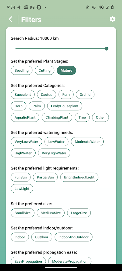 Set Filters
