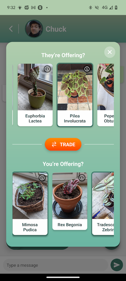 Trade Proposal Screen